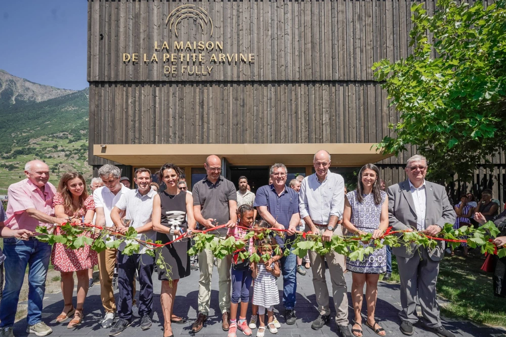 Inauguration de la Maison de la Petite Arvine de Fully / Einweihung des Ateliers und «Maison de la Petite Arvine de Fully»